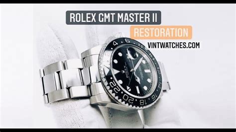 rolex gmt restoration